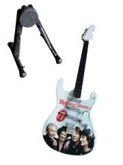 Ahşap Gitar Biblo (Rolling Stones)