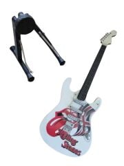 Ahşap Gitar Biblo (Rolling Stones)