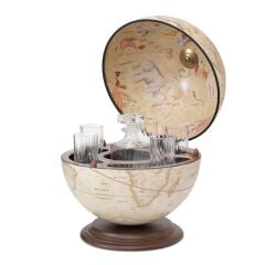 Zoffoli Ahşap Dünya Küresi Bar
