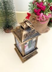 Işıklı Kardan Adam Kar Küresi