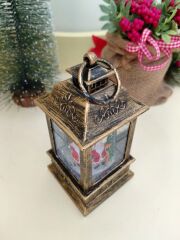 Işıklı Yılbaşı Kar Küresi