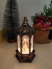 Işıklı Melek Kar Küresi