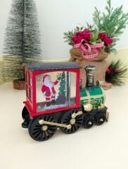 Işıklı Yılbaşı Treni Kar Küresi