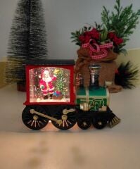 Işıklı Yılbaşı Treni Kar Küresi