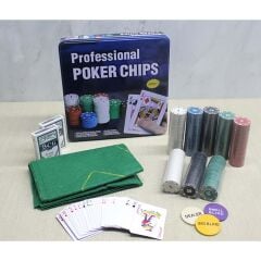 Poker Seti (Rakamlı 400 çipli set)