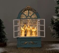 Işıklı ve Müzikli Melek Kar Küresi