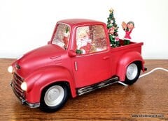 Işıklı ve Müzikli Araba Kar Küresi