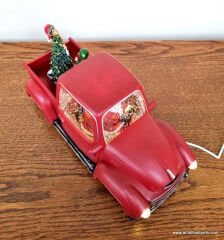 Işıklı ve Müzikli Araba Kar Küresi