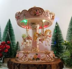 Işıklı Atlı Karınca Müzik Kutusu