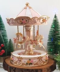 Işıklı Atlı Karınca Müzik Kutusu