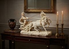 Büyük Boy Roma Savaş Arabası (Achilleus Chariot 64 cm)