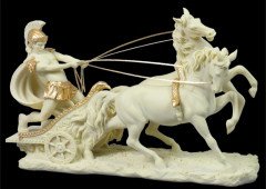 Büyük Boy Roma Savaş Arabası (Achilleus Chariot 64 cm)