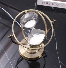 Metal Antik Kum Saati (30 dakika)