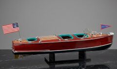 Ahşap Sürat Teknesi (Chris Craft Triple)