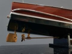 Ahşap Sürat Teknesi (Chris Craft Triple)