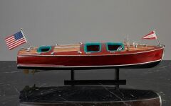 Ahşap Sürat Teknesi (Chris Craft Triple)