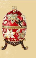 Faberge Yumurtası Mücevher Kutusu
