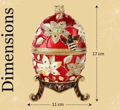 Faberge Yumurtası Mücevher Kutusu