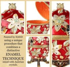 Faberge Yumurtası Mücevher Kutusu