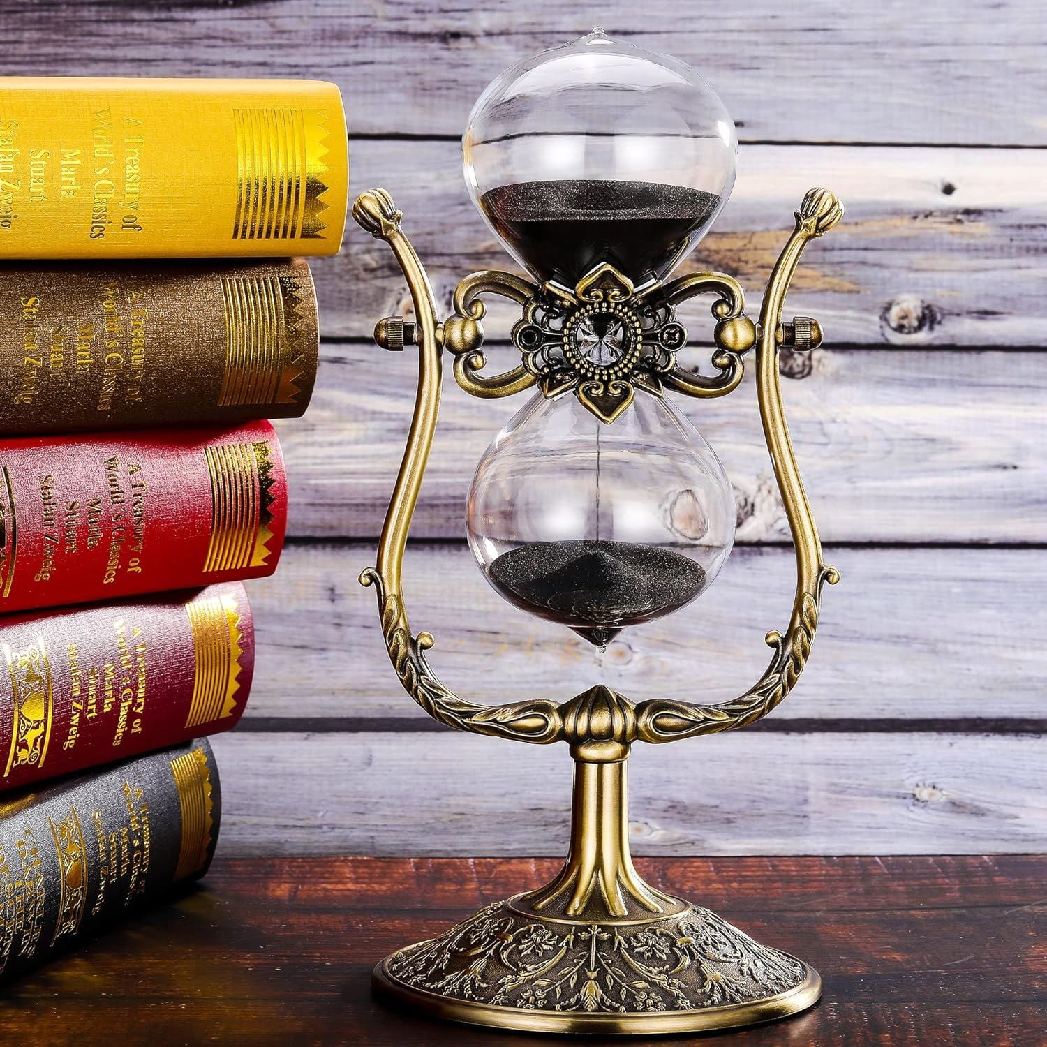 Büyük Boy Vintage Antik Kum Saati (60 dakika)