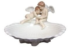 Porselen Melekli Tabak