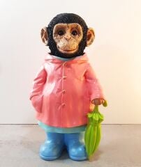 Şemsiyeli Maymun Biblo