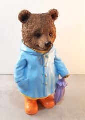 Şemsiyeli Ayı Biblo