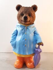 Şemsiyeli Ayı Biblo