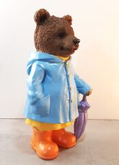 Şemsiyeli Ayı Biblo