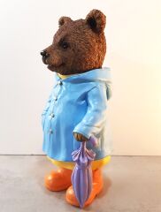 Şemsiyeli Ayı Biblo