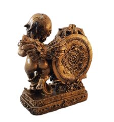 Akordeon Çalan Melek Masa Saati