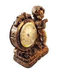 Akordeon Çalan Melek Masa Saati